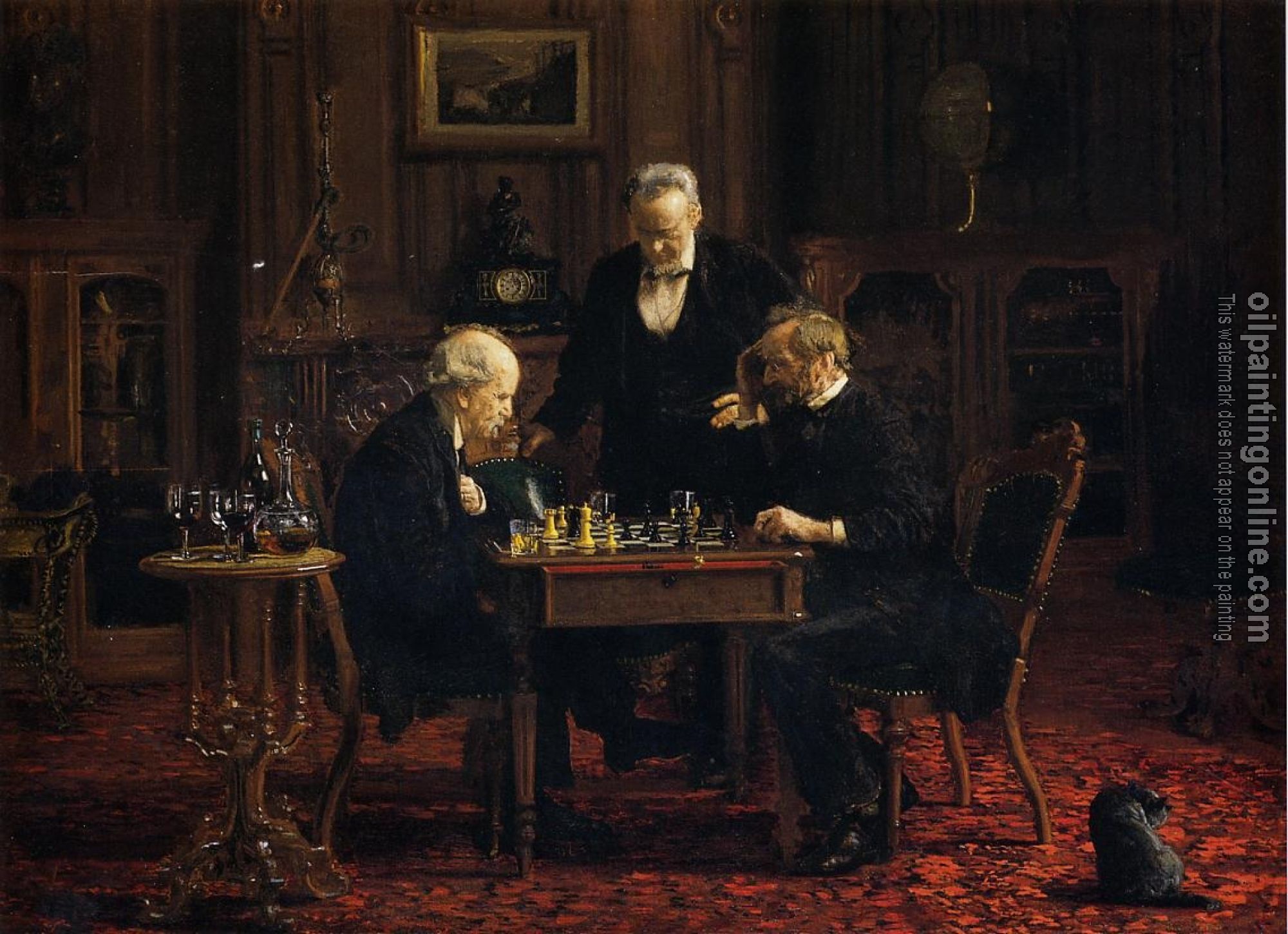 Eakins, Thomas - The Chess Player